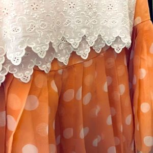 soft summer white lace top